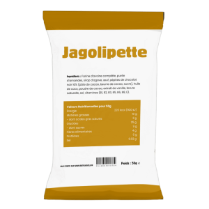 Jagolipette Cookie Healthy pépite de chocolat - back