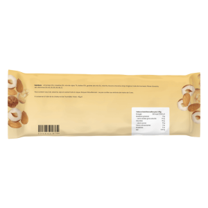 Jagolipette Energy nuts bar - back
