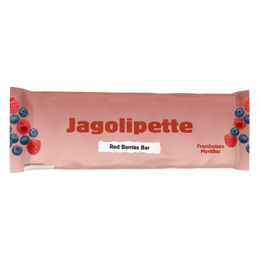 Jagolipette Red berries bar