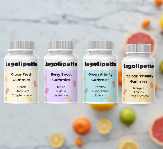 Jagolipette gummies vitaminés